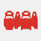 Red Tomato Pattern Individuelle Name Geschenkschachtel (Ungefaltet)