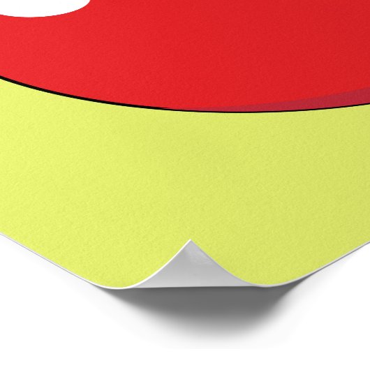 Red Tomato Poster (Ecke)