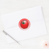 Red Tomato Runder Aufkleber (Umschlag)