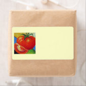 Red Tomato Shipping Label (Insitu)