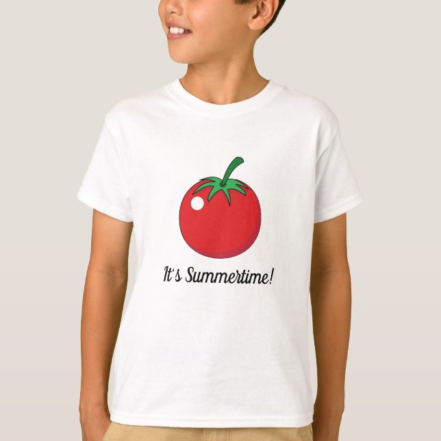 Red Tomato | Text hinzufügen T-Shirt (Vorderseite)