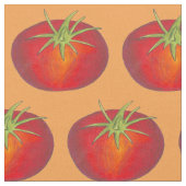 Red Tomato Tomaten Italienisches Kochgebäck Stoff (Nahaufnahme)