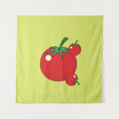 Red Tomato Wandteppich (Vorderseite)
