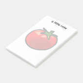Red Tomato Whimsical Custom Art Post-it Klebezettel (angewinkelt)