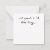 Red Tomatoes Mitteilungskarte (Rückseite)