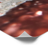 Red Tooth Triggerfish Poster (Ecke)