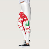 Red Top Qualität Weihnachten Leggings für Geschenk (Links)