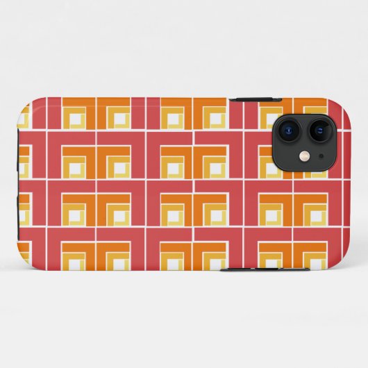 Red Topsy Turvy Case-Mate iPhone Hülle (Rückseite (Horizontal))