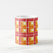 Red Topsy Turvy Coffee Tasse (Mittel)