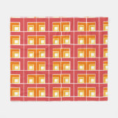 Red Topsy Turvy Fleecedecke (Vorderseite (Horizontal))