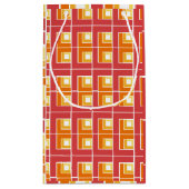 Red Topsy Turvy Kleine Geschenktüte (Rückseite)