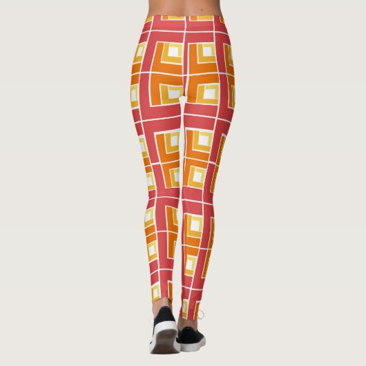 Red Topsy Turvy Leggings (Rückseite)