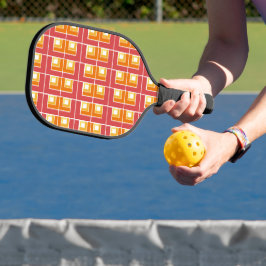 Red Topsy Turvy Pickleball Schläger