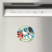 Red Tornado + Batman Magnet (In Situ (Geschirrspüler))