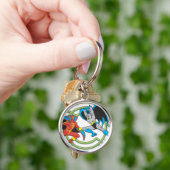 Red Tornado + Batman Schlüsselanhänger (Hand)