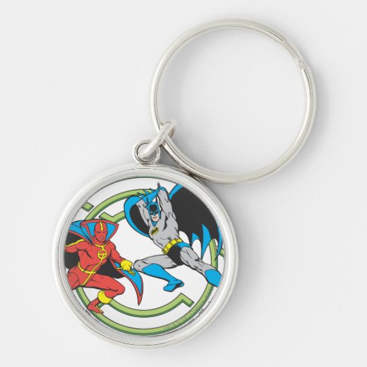 Red Tornado + Batman Schlüsselanhänger (Vorne)