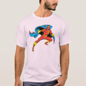 Red Tornado Cape Pose T-Shirt (Vorderseite)