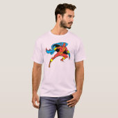 Red Tornado Cape Pose T-Shirt (Vorne ganz)