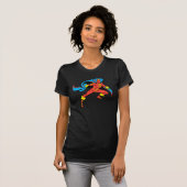 Red Tornado Cape Pose T-Shirt (Vorne ganz)