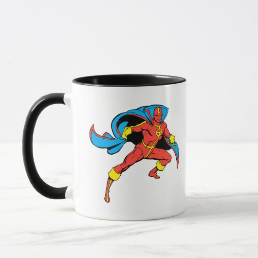 Red Tornado Cape Pose Tasse (Links)