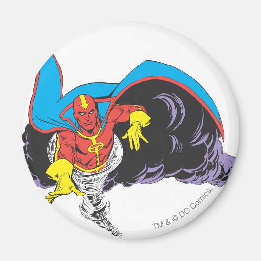 Red Tornado Emerges Magnet (Vorne)