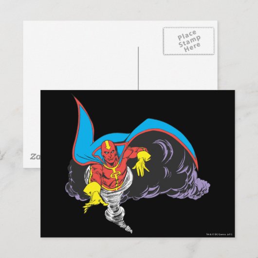 Red Tornado Emerges Postkarte (Vorne/Hinten)