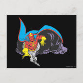 Red Tornado Emerges Postkarte (Vorderseite)