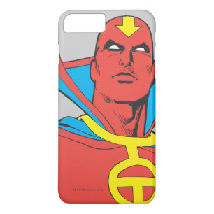 Red Tornado Hinter City iPhone 8 Plus/7 Plus Hülle