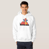 Red Tornado Hinter City Hoodie (Vorne ganz)