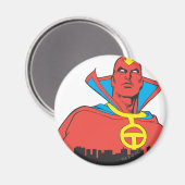 Red Tornado Hinter City Magnet (Vorderseite/Rückseite)