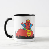 Red Tornado Hinter City Tasse (Links)