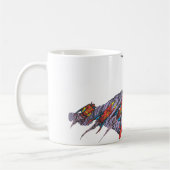 Red Tornado in Wind Motion Kaffeetasse (Links)