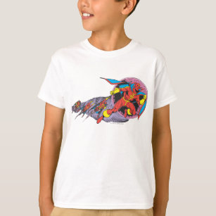 Red Tornado in Wind Motion T-Shirt