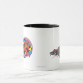 Red Tornado in Wind Motion Tasse (Zentrum)
