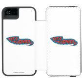 Red Tornado Logo Incipio iPhone Geldbeutel-Hülle (Folio Geöffnet)