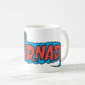 Red Tornado Logo Kaffeetasse (VorderseiteRechts)