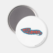 Red Tornado Logo Magnet (Vorderseite/Rückseite)