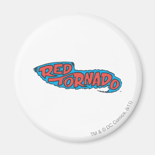 Red Tornado Logo Magnet (Vorne)