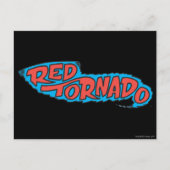 Red Tornado Logo Postkarte (Vorderseite)