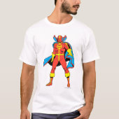 Red Tornado Pose T-Shirt (Vorderseite)