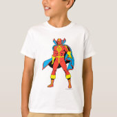 Red Tornado Pose T-Shirt (Vorderseite)