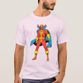 Red Tornado Pose T-Shirt (Vorderseite)