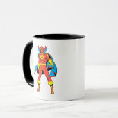 Red Tornado Pose Tasse (Vorderseite Links)