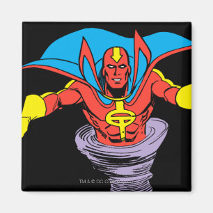 Red Tornado Twister Magnet
