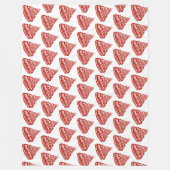 Red Tornadoes Muster Fleecedecke (Vorderseite)