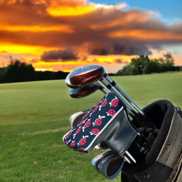 Red Tortoise Golf Headcover