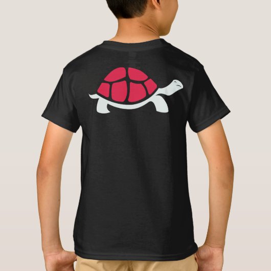 Red Tortoise T-Shirt (Rückseite)