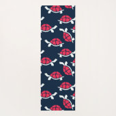 Red Tortoise Yogamatte (Rückseite)