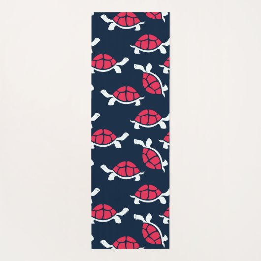 Red Tortoise Yogamatte (Rückseite)
