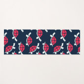 Red Tortoise Yogamatte (Vorderseite (Horizontal))